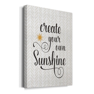 Create Your Own Sunshine Premium Gallery Wrapped Canvas - Ready to Hang