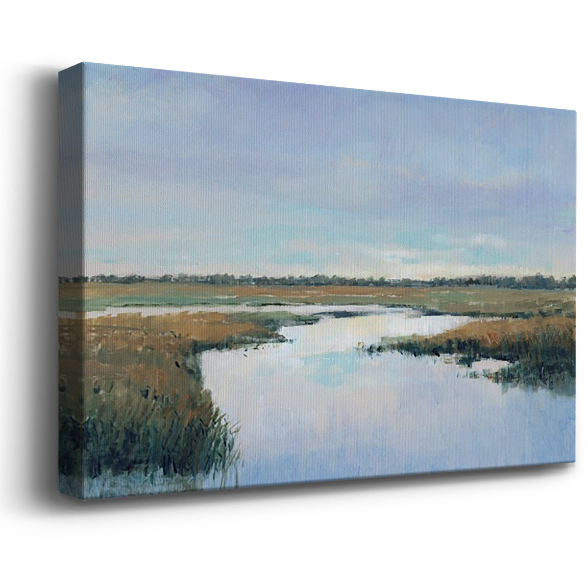 Coastal Plains I Premium Gallery Wrapped Canvas - Ready to Hang