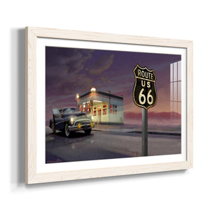 Route 66-Premium Framed Print - Ready to Hang