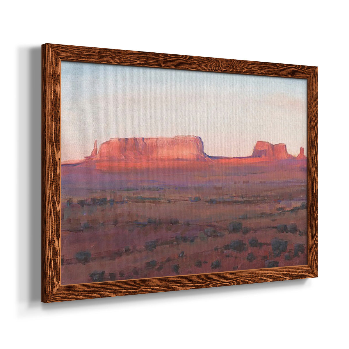 Red Rocks at Dusk I-Premium Framed Canvas - Ready to Hang