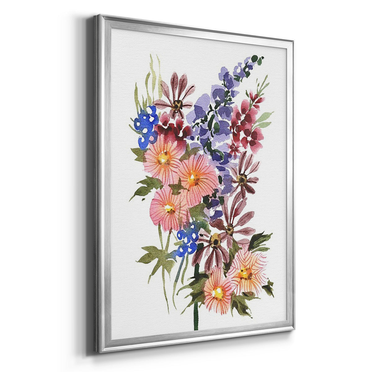 Garden Bouquets III Premium Framed Print - Ready to Hang