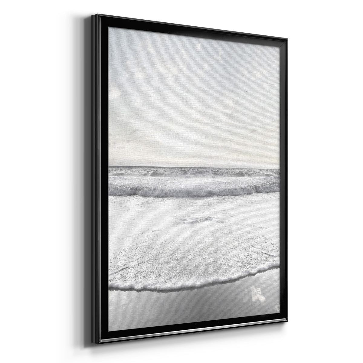 Serene Shore Premium Framed Print - Ready to Hang