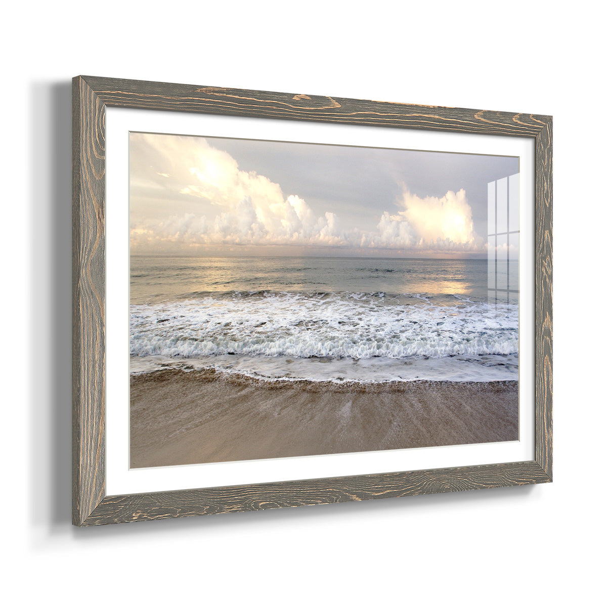 Ebbing Wave-Premium Framed Print - Ready to Hang
