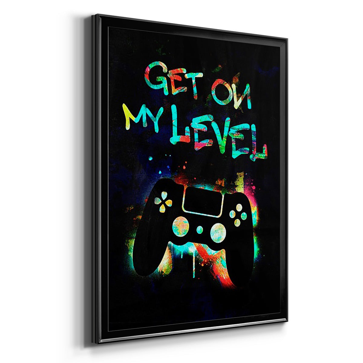 Gamer Tag II Premium Framed Print - Ready to Hang