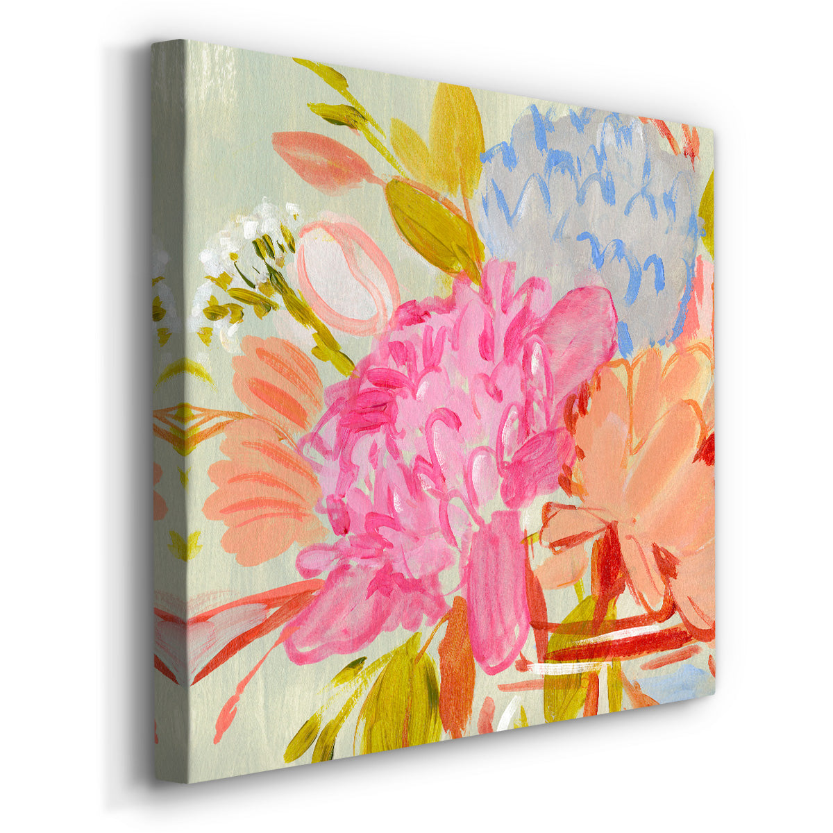 Bright Florist III-Premium Gallery Wrapped Canvas - Ready to Hang