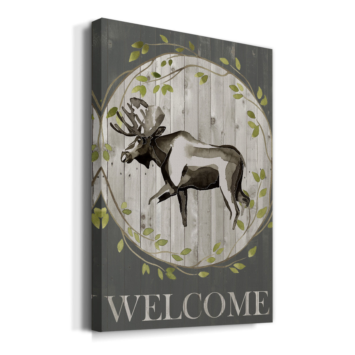 Woodland Welcome IV Premium Gallery Wrapped Canvas - Ready to Hang