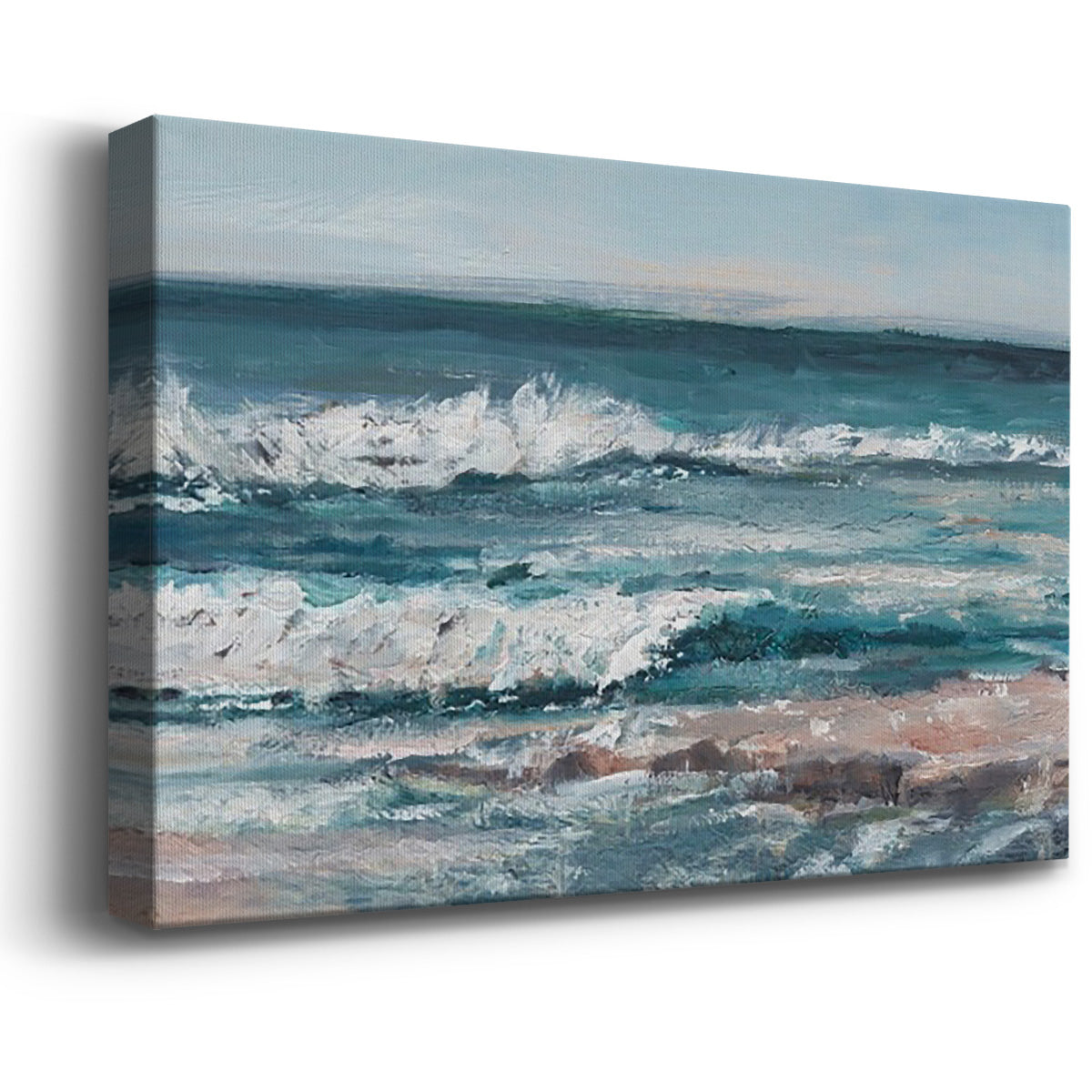 Ocean Breakers I Premium Gallery Wrapped Canvas - Ready to Hang
