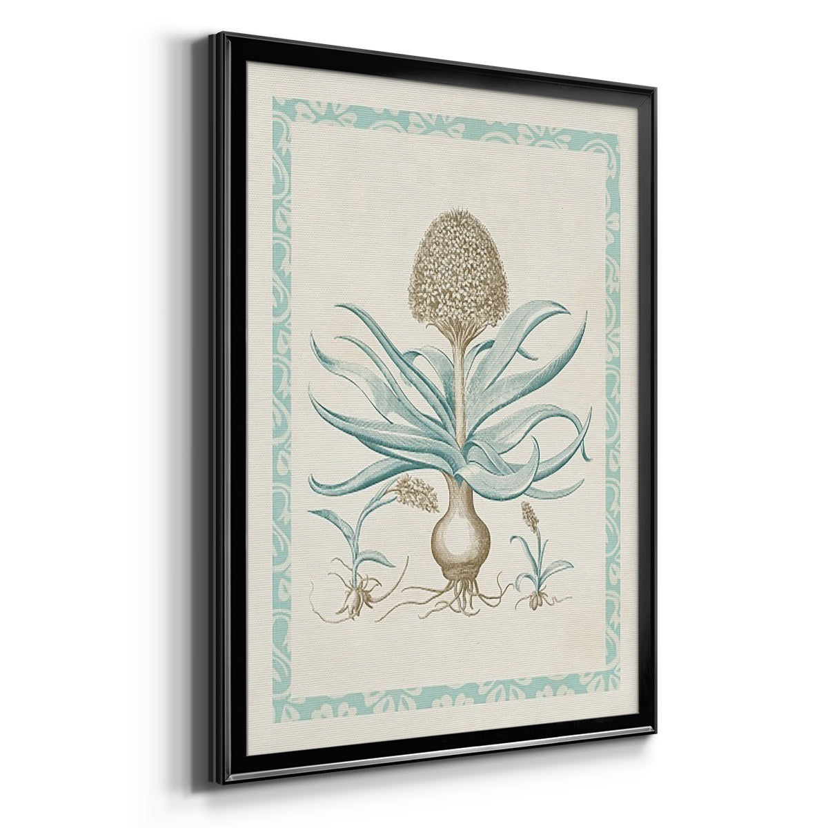 Willow Blue Besler IV Premium Framed Print - Ready to Hang