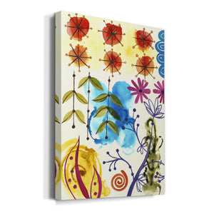Flower Power II Premium Gallery Wrapped Canvas - Ready to Hang