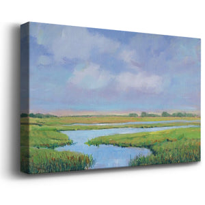 Summer Marsh II Premium Gallery Wrapped Canvas - Ready to Hang
