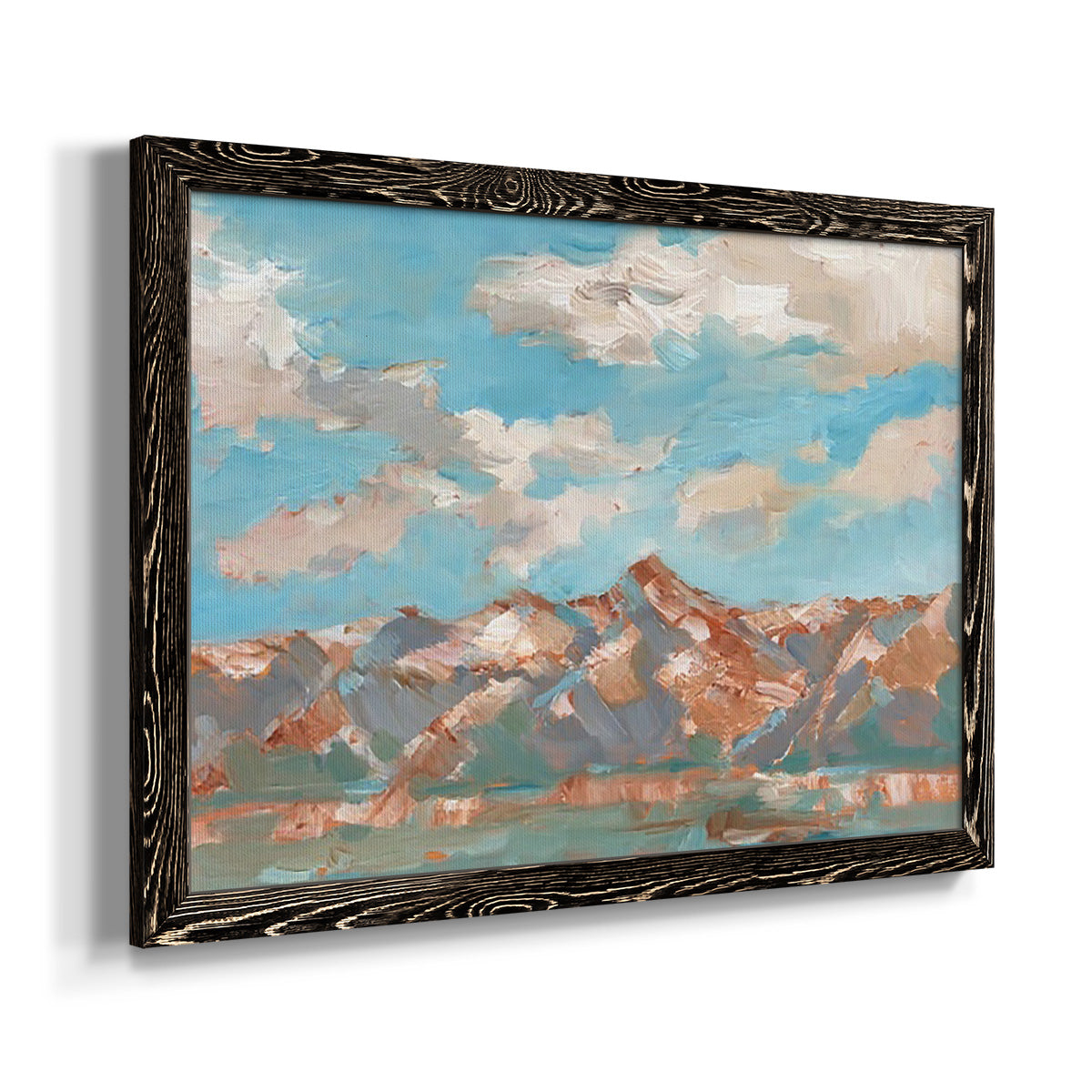 Pastel Western Vista II-Premium Framed Canvas - Ready to Hang