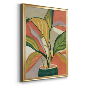 Potted Bird of Paradise Premium Framed Print - Ready to Hang