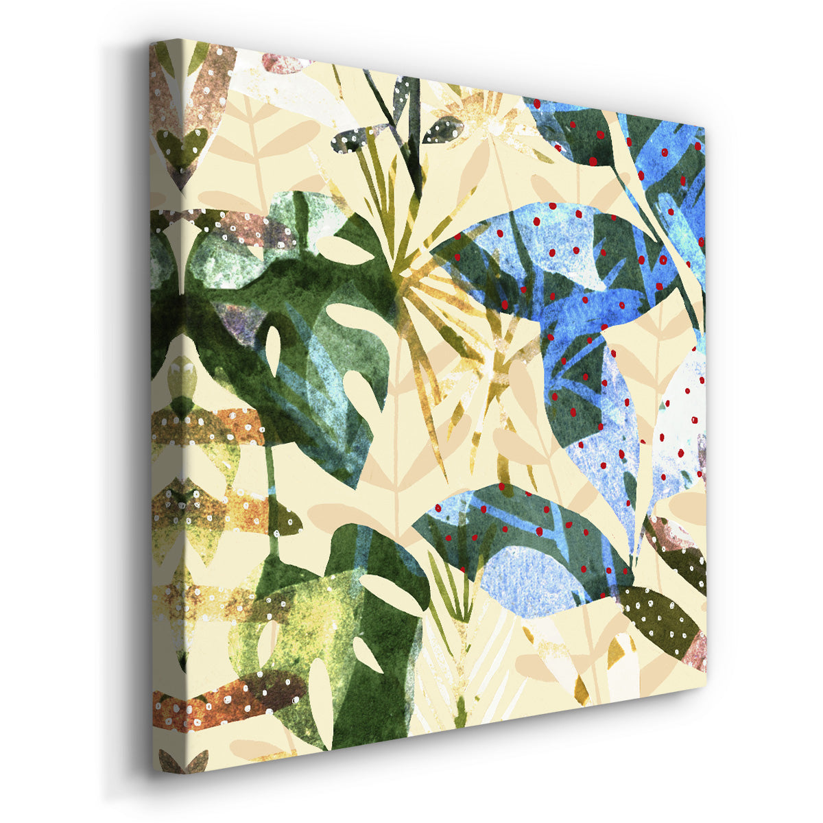 Technicolor Jungle III-Premium Gallery Wrapped Canvas - Ready to Hang