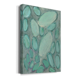Blue Orbs II Premium Gallery Wrapped Canvas - Ready to Hang