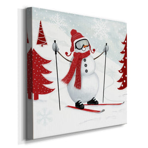 Snow Day I-Premium Gallery Wrapped Canvas - Ready to Hang