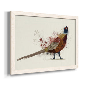 Pheasant Splash 2-Premium Framed Canvas - Ready to Hang