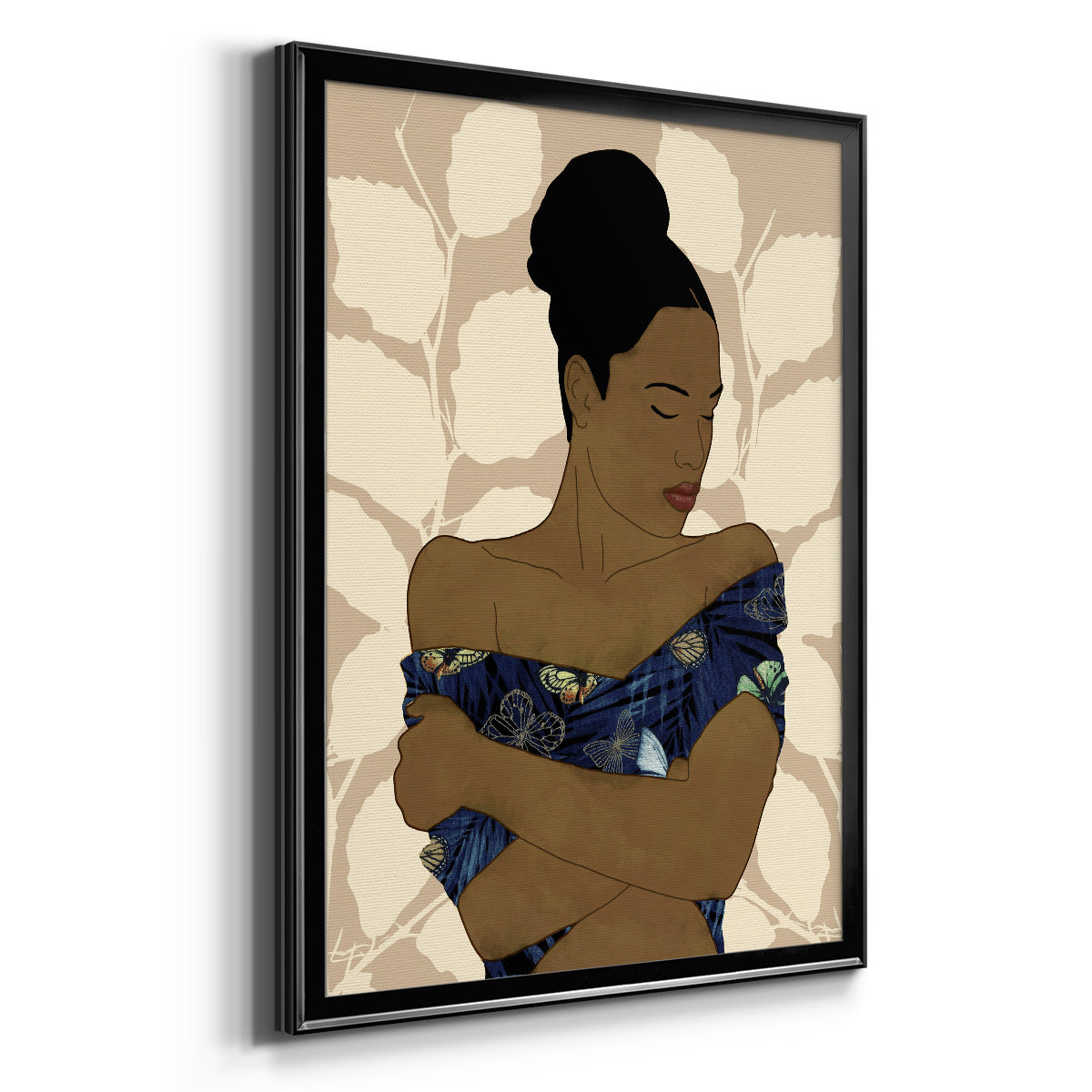 Ethnic Beauty II Premium Framed Print - Ready to Hang