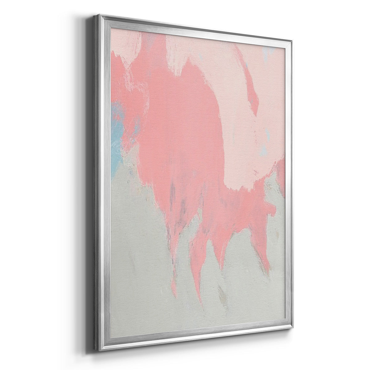 Blushing Abstract II Premium Framed Print - Ready to Hang