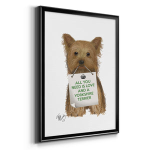 Sepia Botanical Journal I - Modern Framed Canvas Print