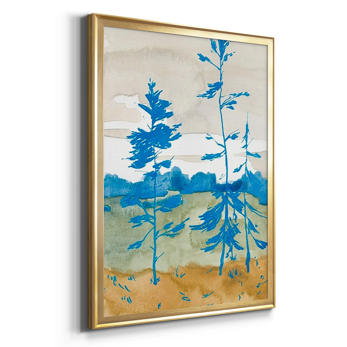 Cerulean Spruce II Premium Framed Print - Ready to Hang