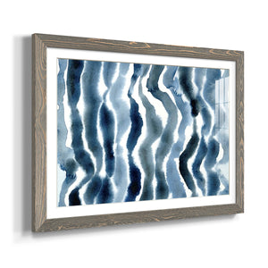 True Blue Wave II-Premium Framed Print - Ready to Hang