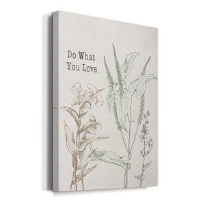 Do What You Love Premium Gallery Wrapped Canvas - Ready to Hang