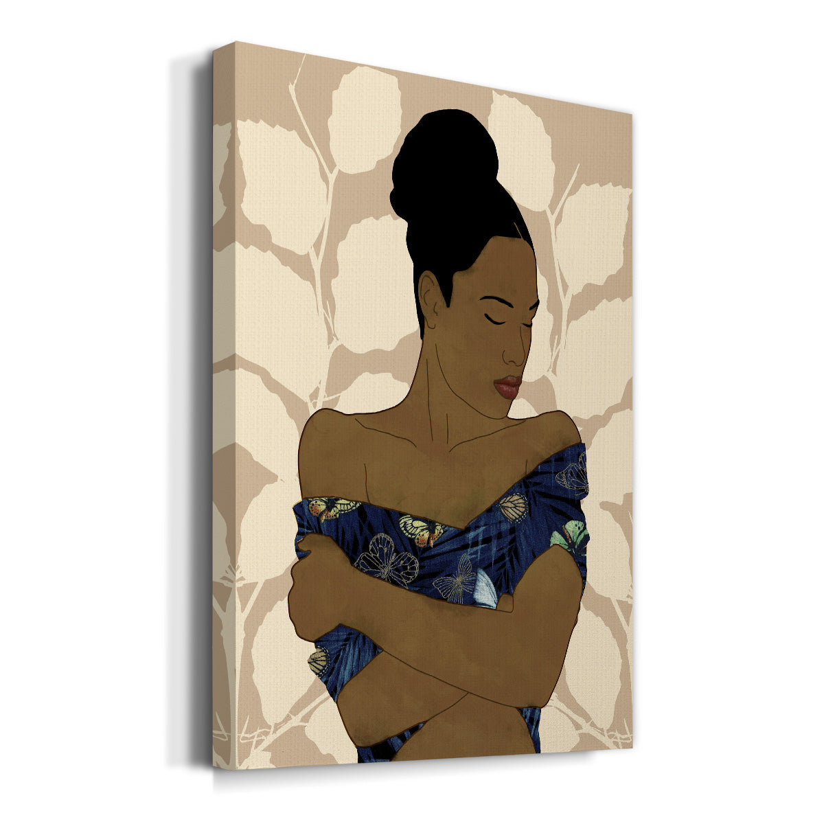 Ethnic Beauty II Premium Gallery Wrapped Canvas - Ready to Hang