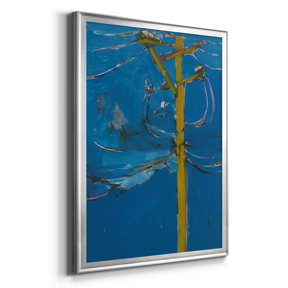 Wires IV Premium Framed Print - Ready to Hang