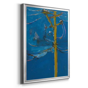 Wires IV Premium Framed Print - Ready to Hang