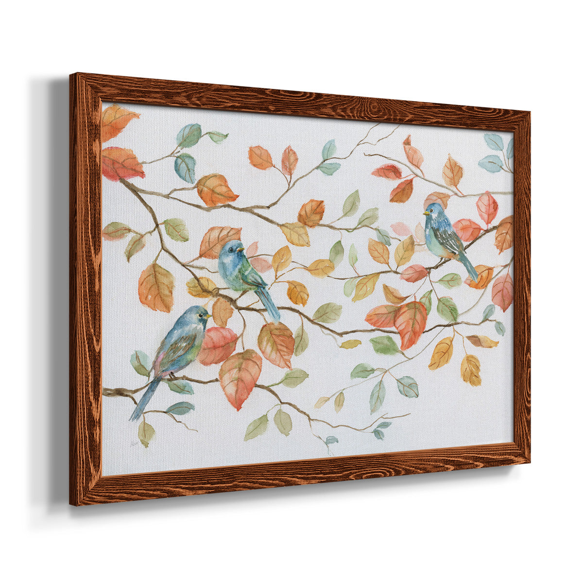 Bird Trio-Premium Framed Canvas - Ready to Hang