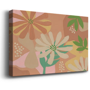 Neutral Blooms III Premium Gallery Wrapped Canvas - Ready to Hang