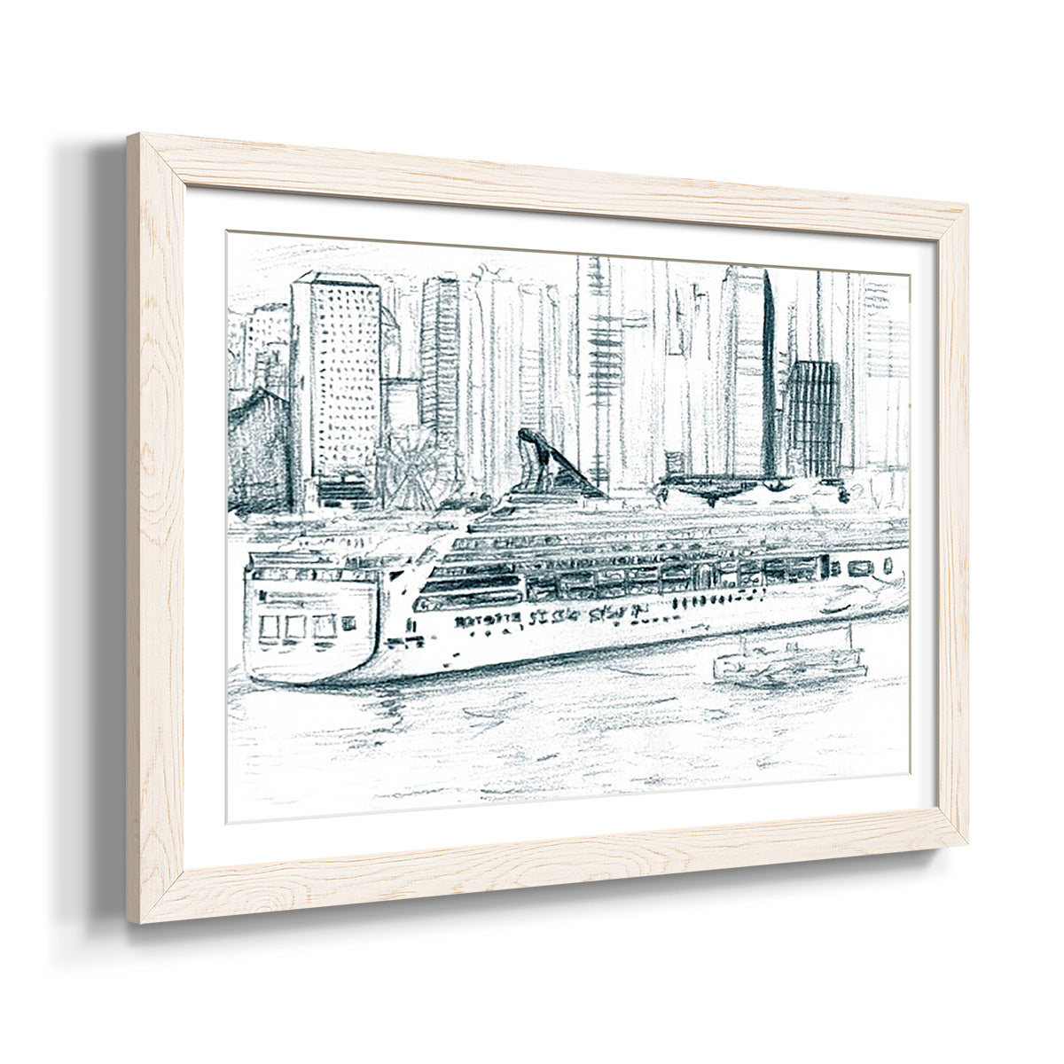 Ferryboats II-Premium Framed Print - Ready to Hang