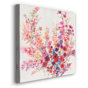 Flowers on a Vine II-Premium Gallery Wrapped Canvas - Ready to Hang