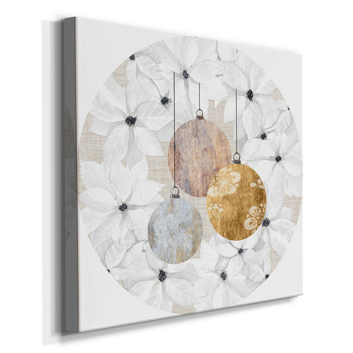 Sophisticated Christmas Collection C-Premium Gallery Wrapped Canvas - Ready to Hang