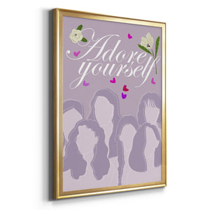 Happy Galentine's Day Collection B Premium Framed Print - Ready to Hang
