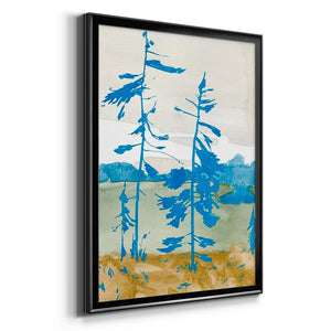 Cerulean Spruce I Premium Framed Print - Ready to Hang
