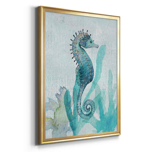 Seahorse I Premium Framed Print - Ready to Hang