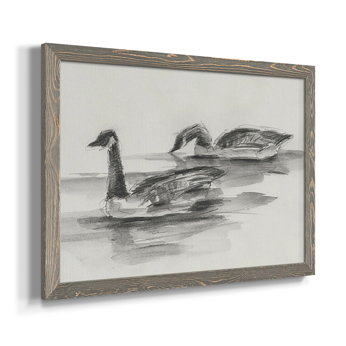 Geese Study II-Premium Framed Canvas - Ready to Hang