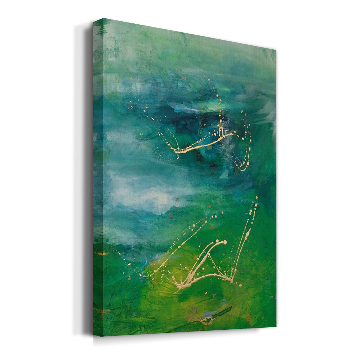 Peaceful Diptych I Premium Gallery Wrapped Canvas - Ready to Hang