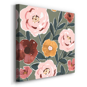 Fair Flowers II-Premium Gallery Wrapped Canvas - Ready to Hang