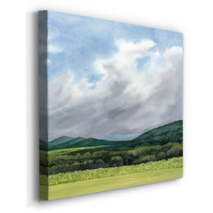 Sapphire Mountains II-Premium Gallery Wrapped Canvas - Ready to Hang