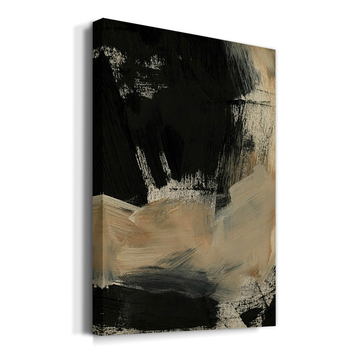Baked Paintstrokes VI Premium Gallery Wrapped Canvas - Ready to Hang