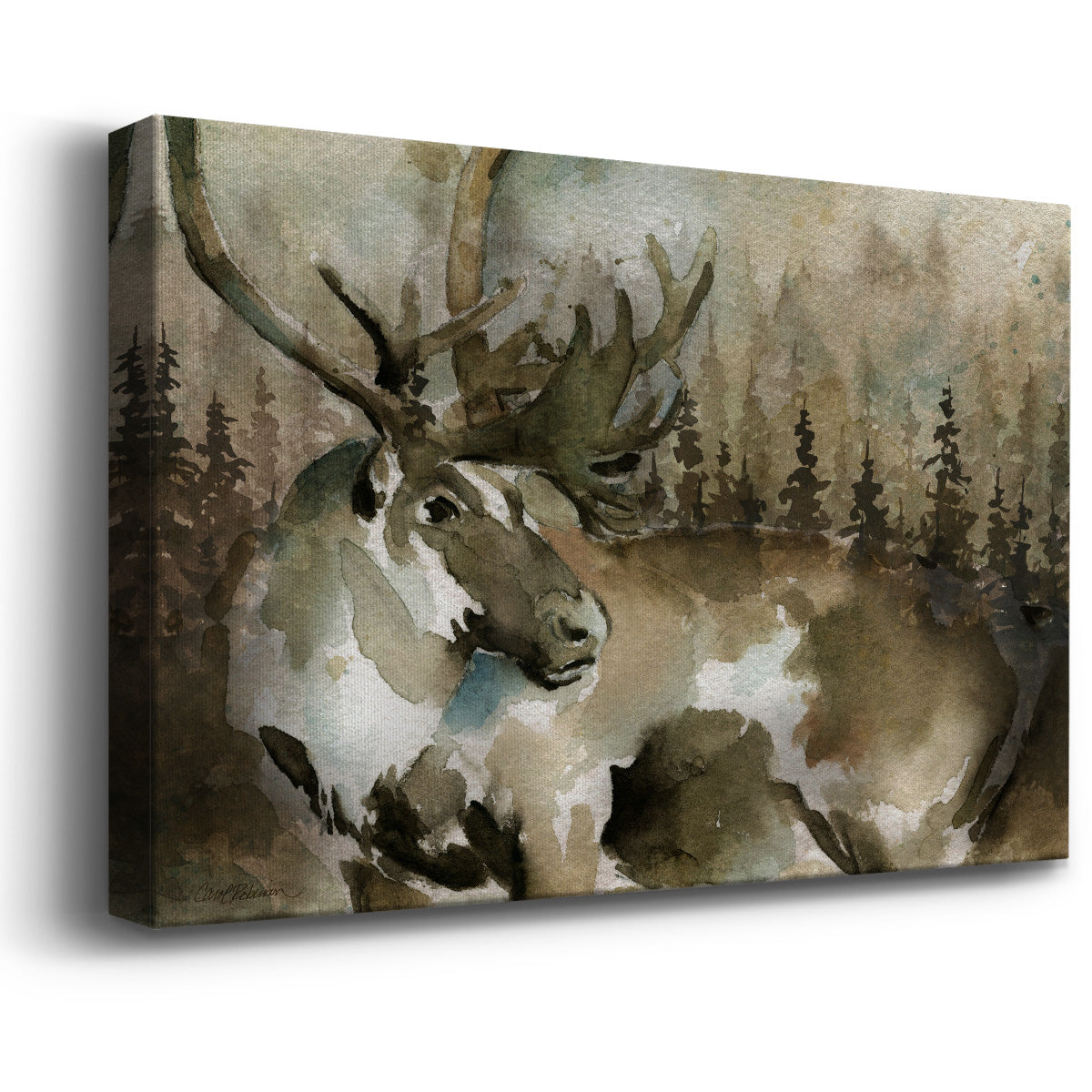 Lodge Twilight III Premium Gallery Wrapped Canvas - Ready to Hang