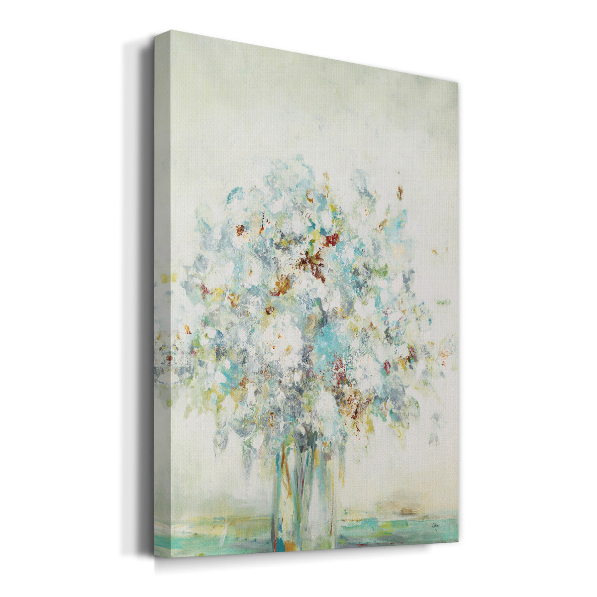 Textured Bouquet Premium Gallery Wrapped Canvas - Ready to Hang