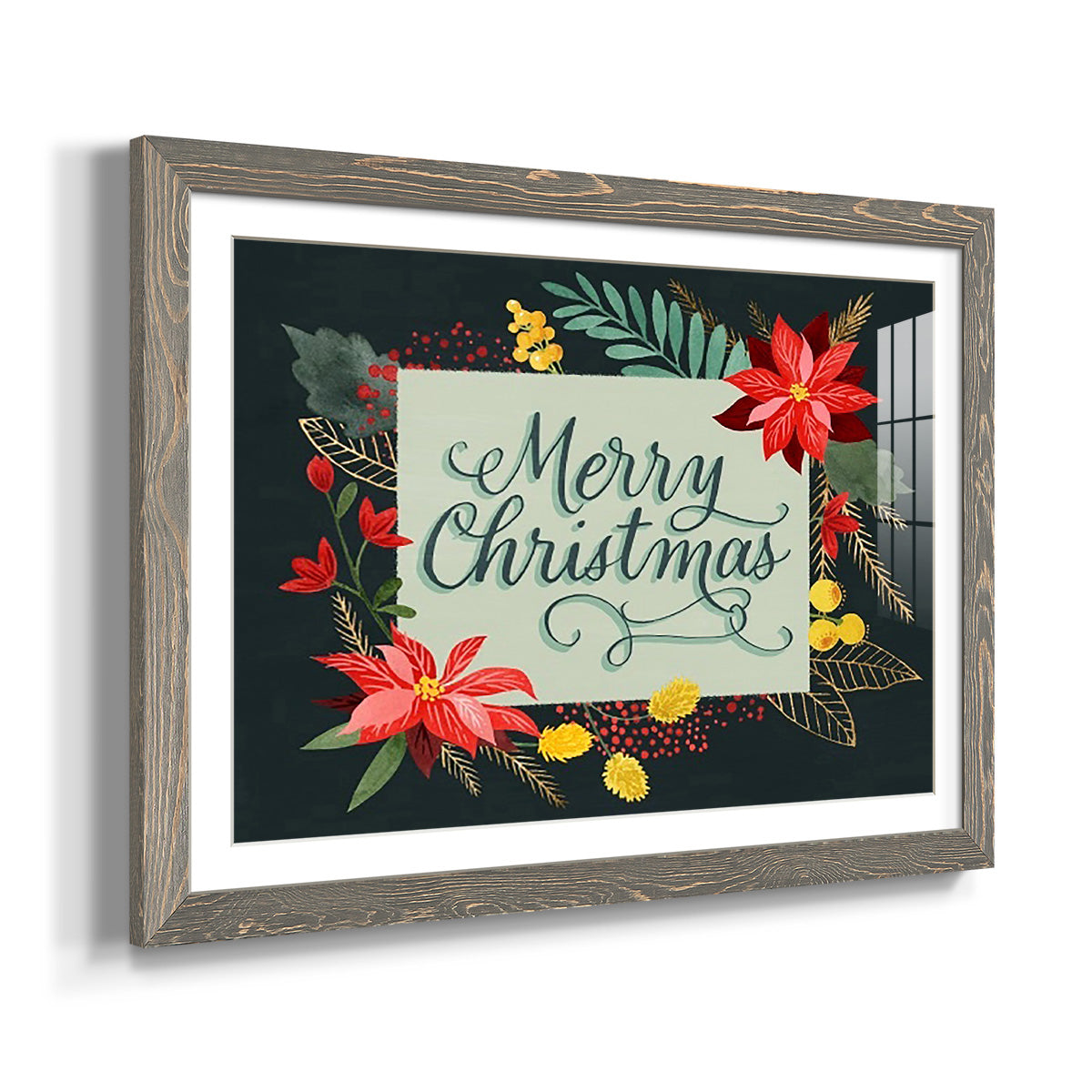 Bright Christmas Night  I-Premium Framed Print - Ready to Hang