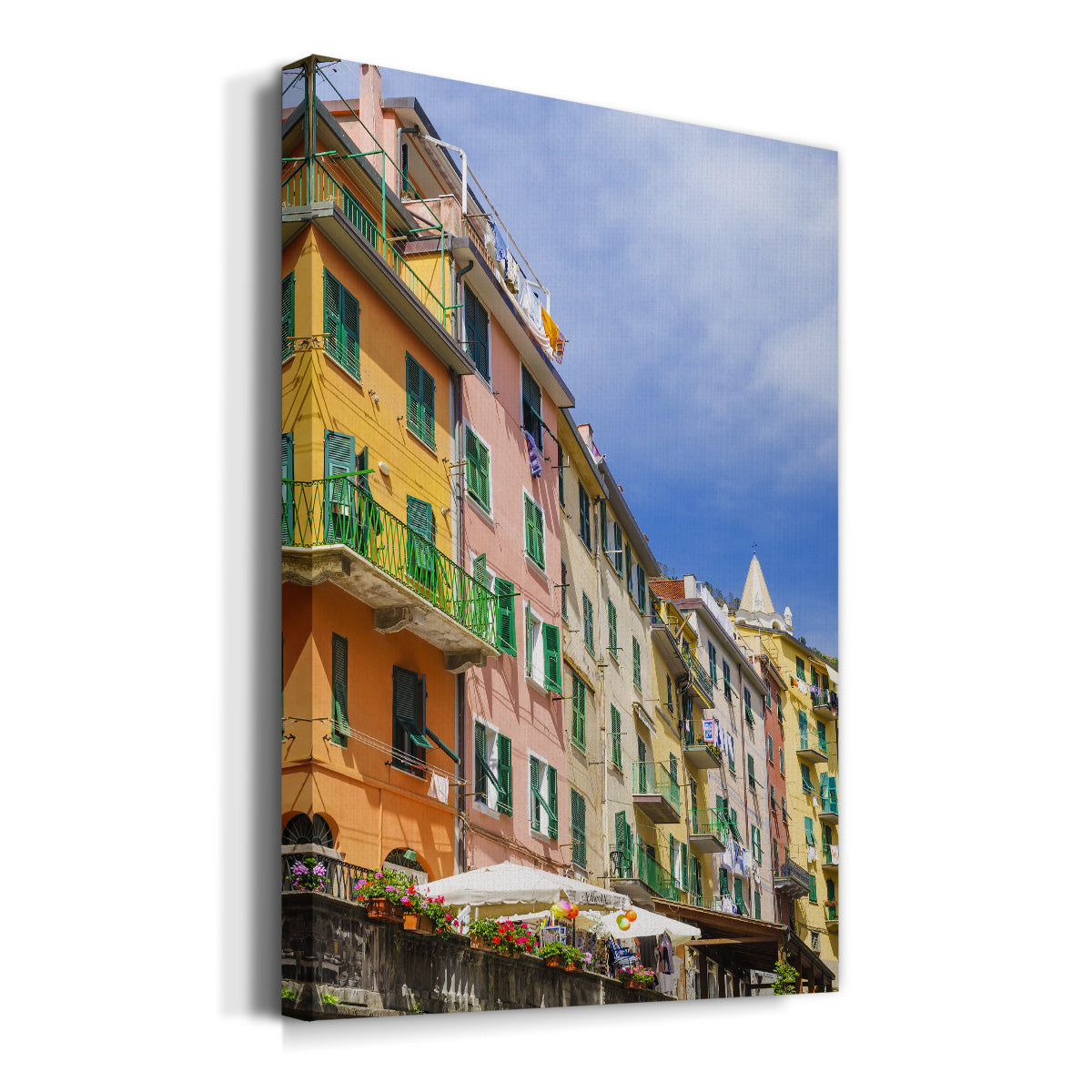 Cinque Terre Premium Gallery Wrapped Canvas - Ready to Hang