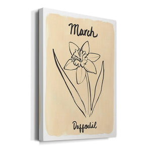 Birth Month III Premium Gallery Wrapped Canvas - Ready to Hang