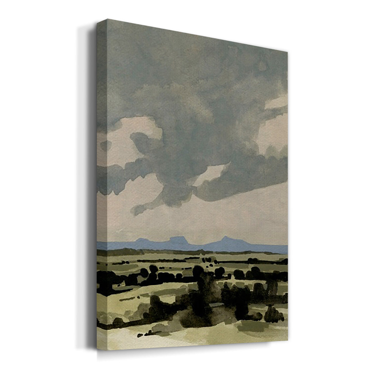 Pink Hazy Sky I Premium Gallery Wrapped Canvas - Ready to Hang