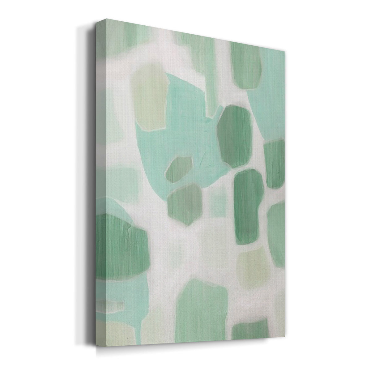 River Shapes II Premium Gallery Wrapped Canvas - Ready to Hang