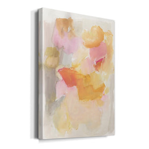 Warm Petals I Premium Gallery Wrapped Canvas - Ready to Hang